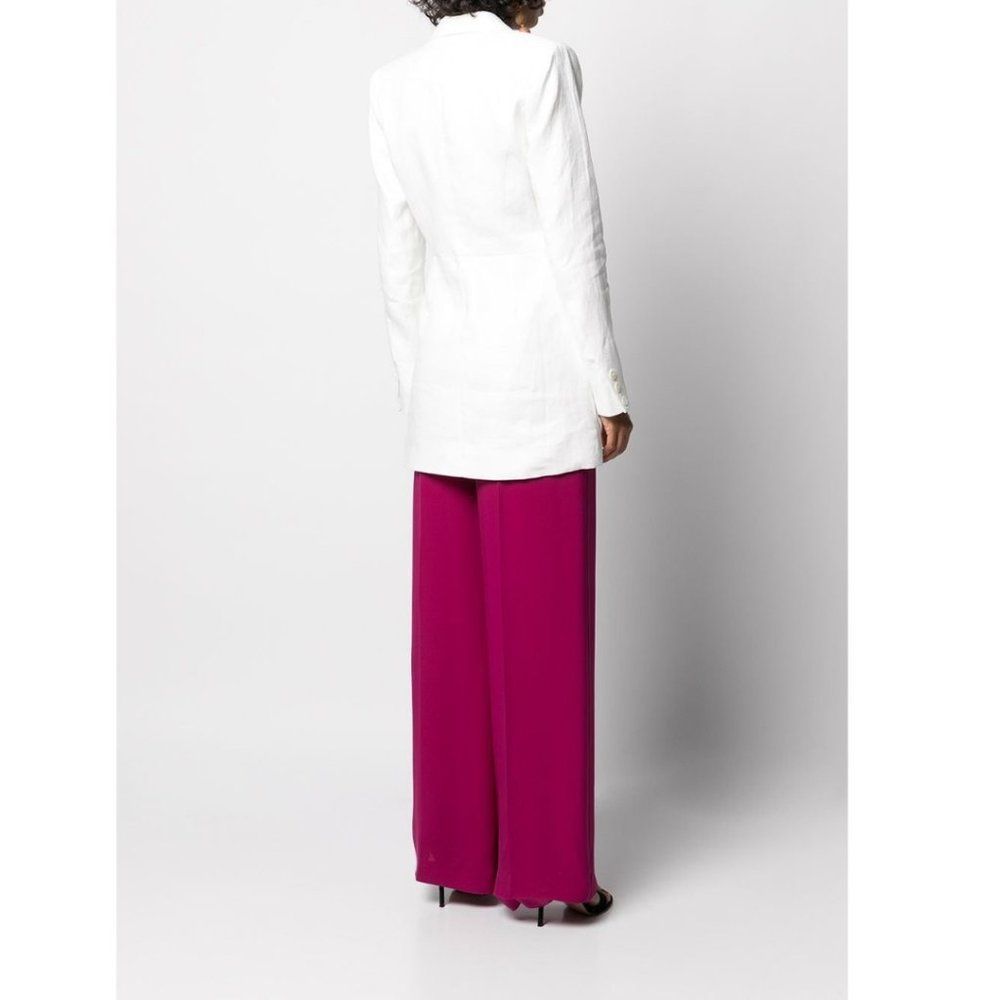 ALEXIS Pamelia White Linen Blazer Mini Dress - Picture 12 of 13